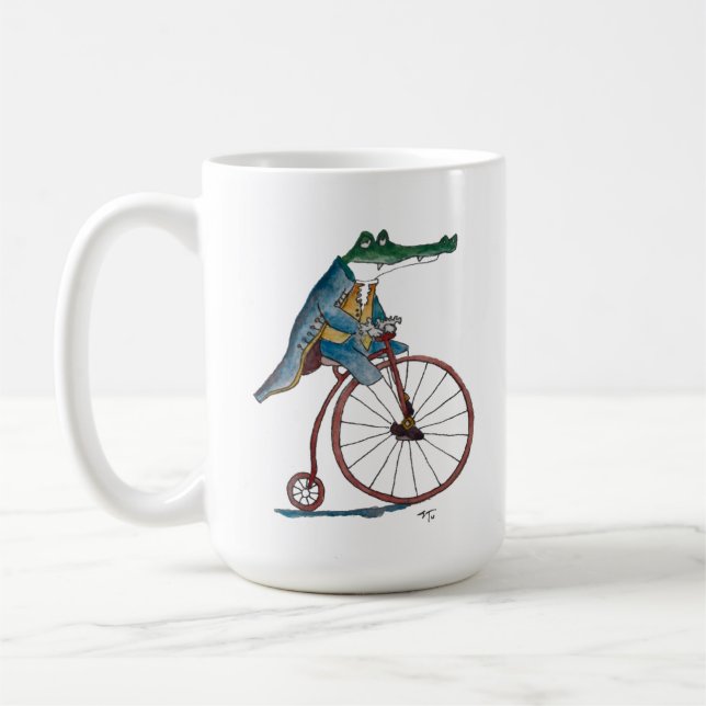 Caneca De Café O Nobre Jacaré (Esquerda)