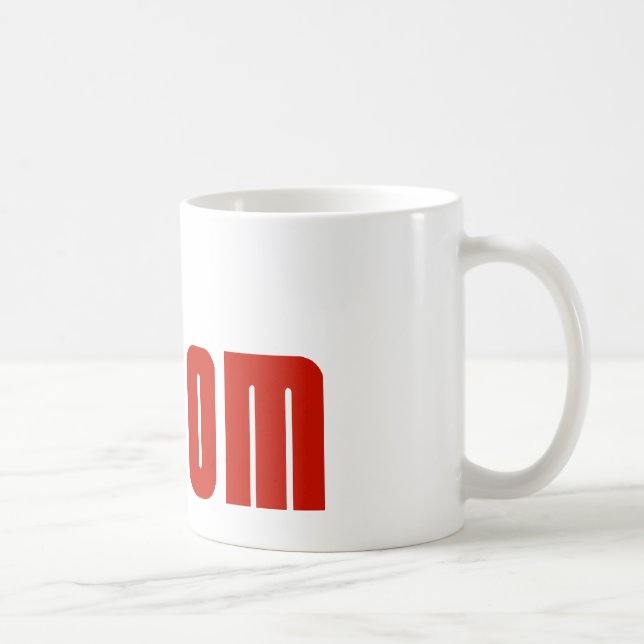 Caneca De Café O noivo (vermelho da máfia) (Direita)