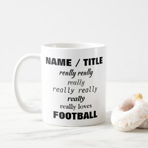 Caneca De Café O nome realmente gosta (ou ama) de assunto