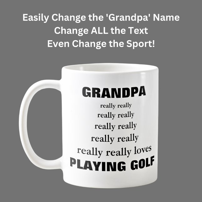 Caneca De Café O nome realmente gosta (ou ama) de assunto (Criador carregado)