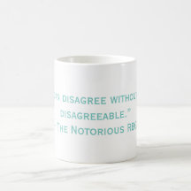 O notório RBG Desagradável Cotação Mug