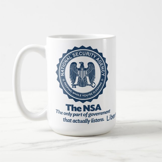 CANECA DE CAFÉ O NSA (Esquerda)