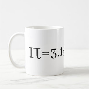 Caneca De Café O Número De Pi Math & Science Lovers