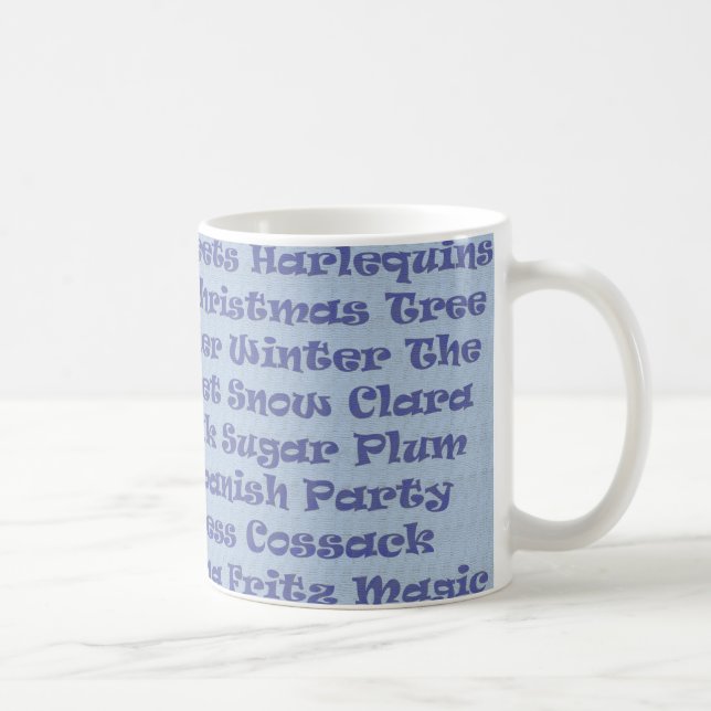 Caneca De Café O Nutcracker (Direita)