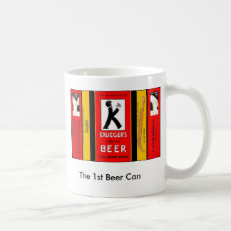 Caneca De Café O ø KRUEGER Newark ESPECIAL New-jersey da lata de