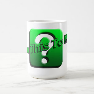 Caneca De Café O oficial "explica-me este" copo