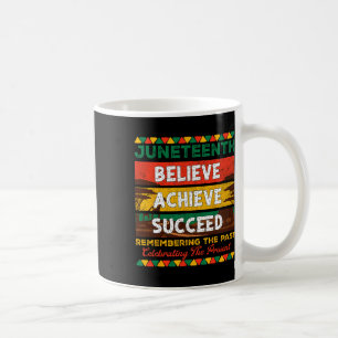 Caneca De Café O Orgulho Africano-Americano Décima Junta Acredita