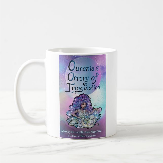 Caneca De Café O Orrery da Imaginação de Ourania (Esquerda)