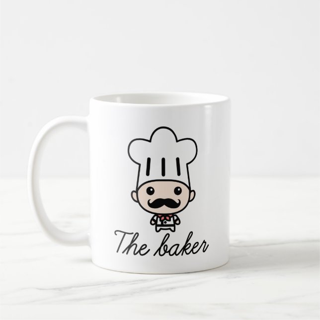 Caneca De Café O Padeiro (Esquerda)