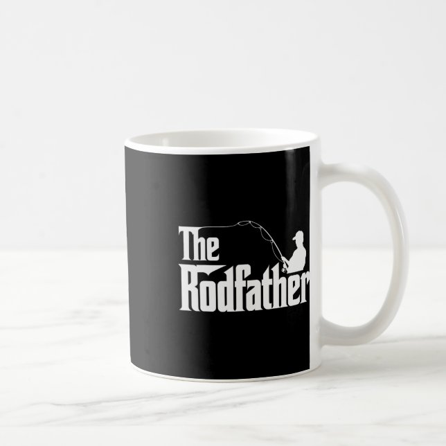 Caneca De Café O Pai De Pesca Engraçado Do Roddad (Direita)