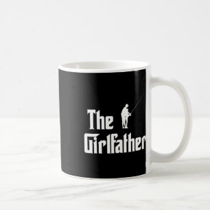 Caneca De Café O Pai Divertido Da Menina Pai De Pesca Da Garota
