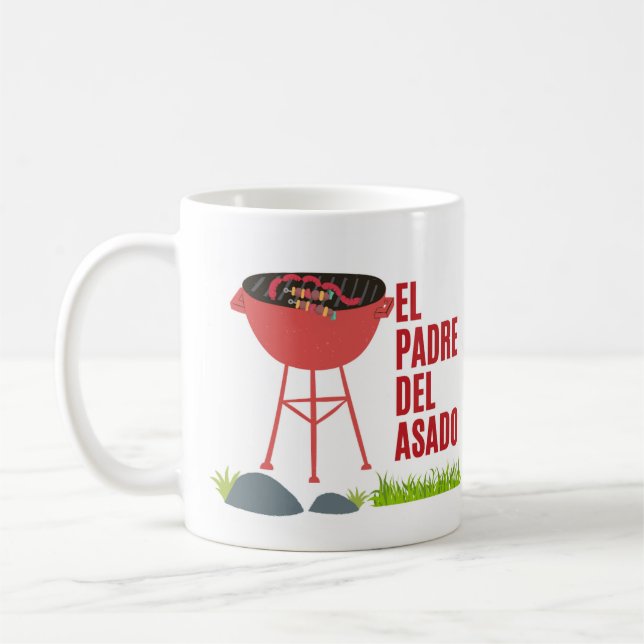 CANECA DE CAFÉ O PAI DO CHURRASCO (Esquerda)