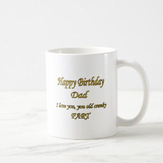 Caneca De Café O pai, irritadiço velho Fart