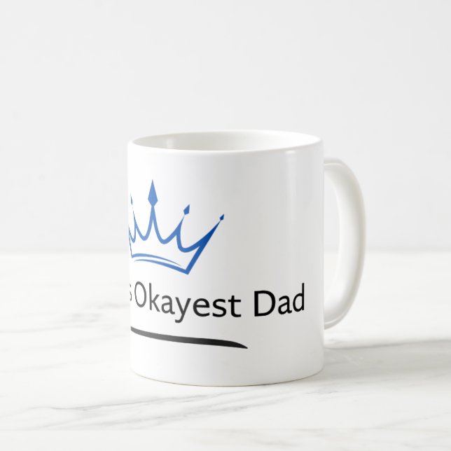 Caneca De Café O Pai mais ocayest do mundo (Frente Esquerda)