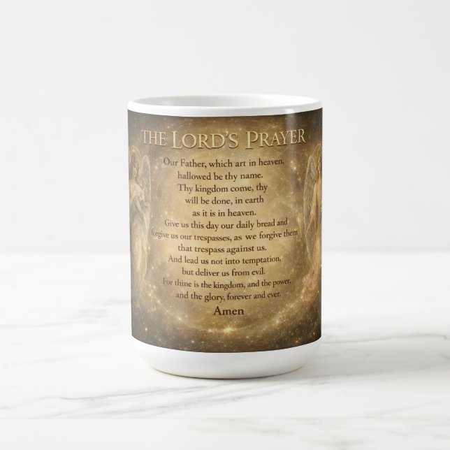 Caneca De Café O Pai Nosso (Centro)