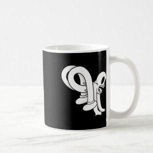 Caneca De Café O Palhaço Fantasma Twisty Blackwork