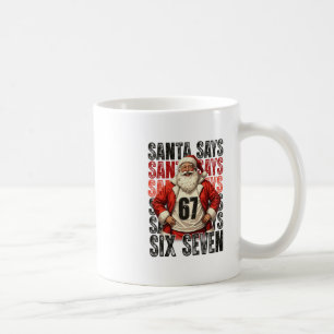 Caneca De Café O Papai Noel Diz Seis Sete