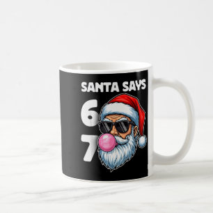Caneca De Café O Papai Noel Diz Seis Sete, 6 7 Geração Alpha Gíri