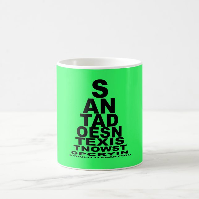 Caneca De Café O papai noel não existe (Centro)