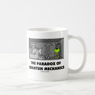 Caneca De Café O Paradoxo Da Mecânica Quântica (Humor Físico)