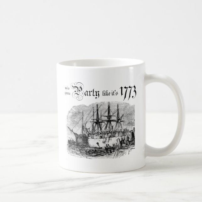Caneca De Café O partido como ele é 1773 (Direita)