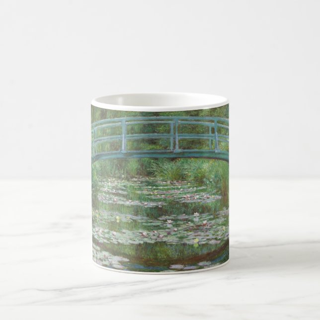 Caneca De Café O passadiço japonês por Monet (1899) (Centro)
