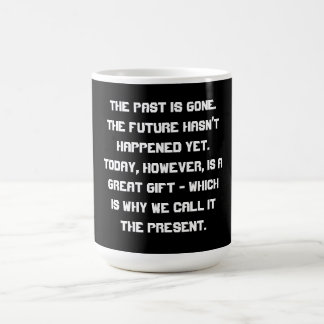 Caneca De Café O passado é ido .....