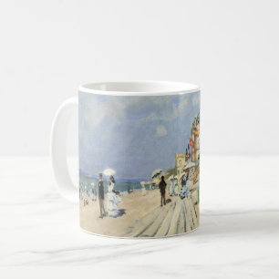 Caneca De Café O passeio em Trouville por Claude Monet