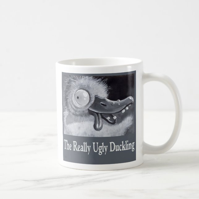 Caneca De Café O patinho realmente feio (Direita)