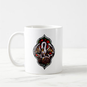 Caneca De Café O Pelicano na Sua Piedade Símbolo Eucarístico