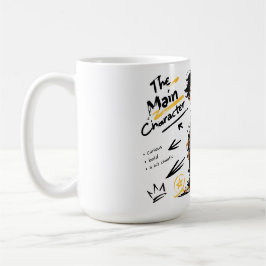 Caneca De Café O Personagem Principal Anime Estilo Arte Legal