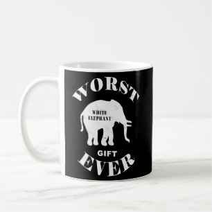 Caneca De Café O pior elefante branco literal que já fez parte fo