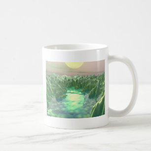 Caneca De Café O Planeta Verde