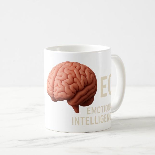 Caneca De Café O poder da inteligência emocional (Frente Esquerda)