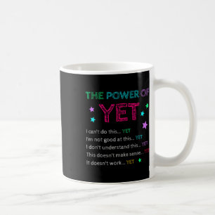 Caneca De Café O Poder Do Ainda Ck Para Escola Inspirador Profess