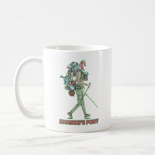 Caneca De Café O pônei do Shanks caminhava engraçado