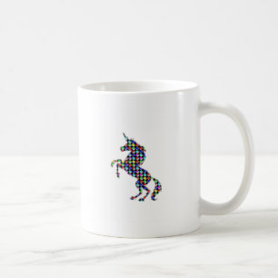 Caneca De Café O ponto animal da fantasia do UNICÓRNIO caçoa o