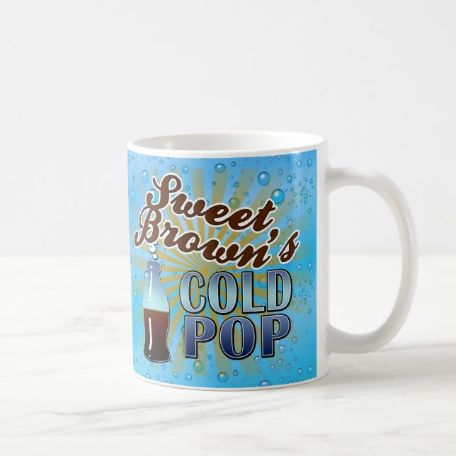 Caneca De Café O pop frio de Brown doce (Direita)