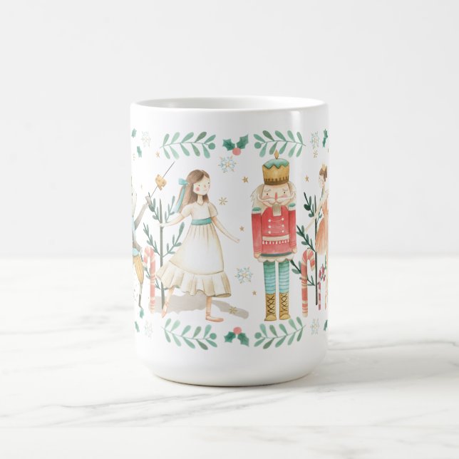 Caneca De Café O Presente Festivo de Natal do Balé Nozes  (Centro)