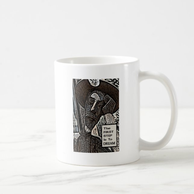 Caneca De Café O primeiro passo (Direita)