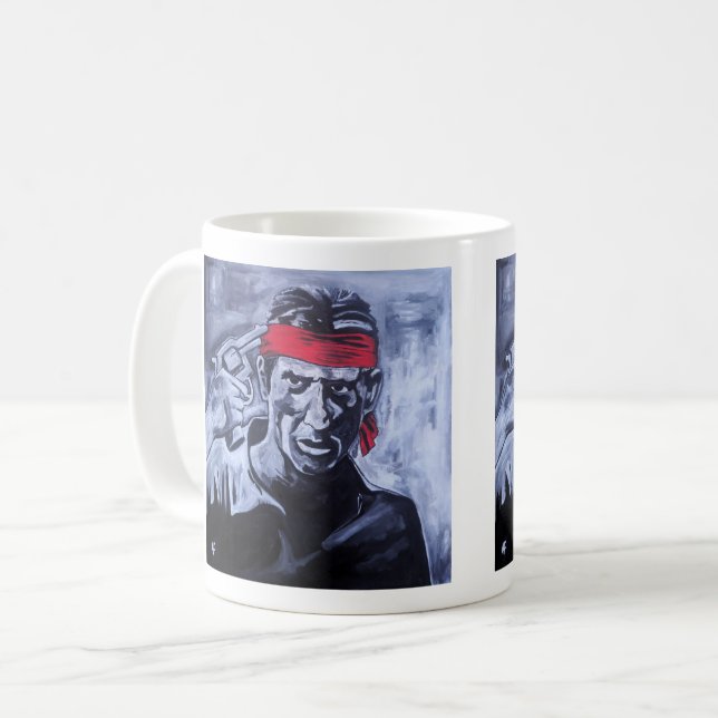Caneca De Café O Prisioneiro Pintura de Alfred Fox  (Frente Esquerda)