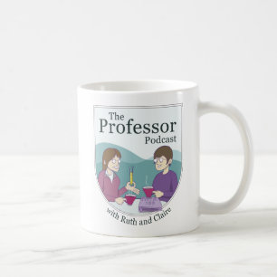 Caneca De Café O Professor Podcast com Ruth e Claire Mug