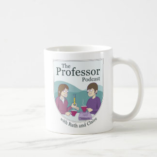 Caneca De Café O Professor Podcast com Ruth e Claire Mug