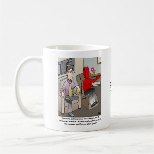 Caneca De Café O Psiquiatra Clássico do Diabo