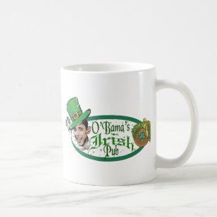Caneca De Café O Pub Irlandês de Obama