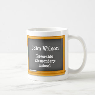 Caneca De Café O quadro, personaliza seu texto