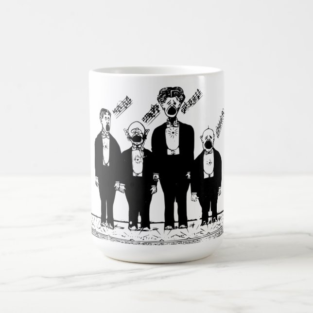 Caneca De Café O Quarteto, cantando (Centro)