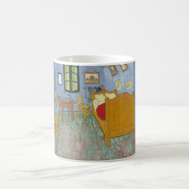 Caneca De Café O quarto por Vincent van Gogh (Centro)