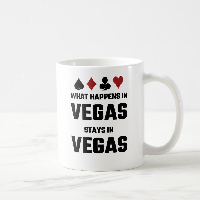 Caneca De Café O que acontece em estadas de Vegas em Vegas (Direita)