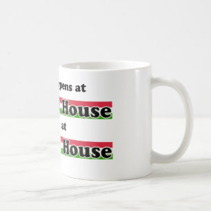 Caneca De Café O que acontece na casa de Nonna